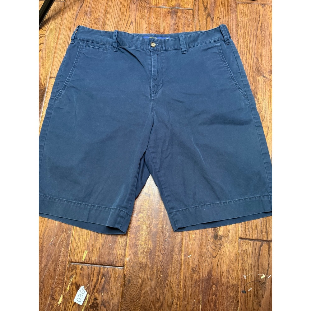 Polo Ralph Lauren‎ Boys Navy Blue Chino Shorts Size 10 Cotton Twill Pony Logo